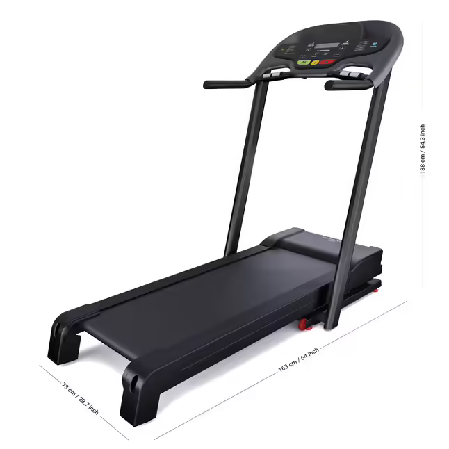 Tapis de course t520b confort, 13 km/h, 43x121cm